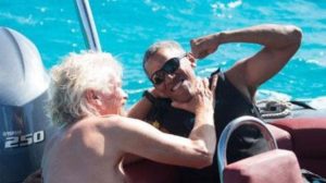 Richard Branson Barack Obama